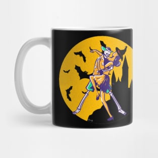 HALLOWEEN EVE LAST DANCE SKULL SKELETON WITCH Mug